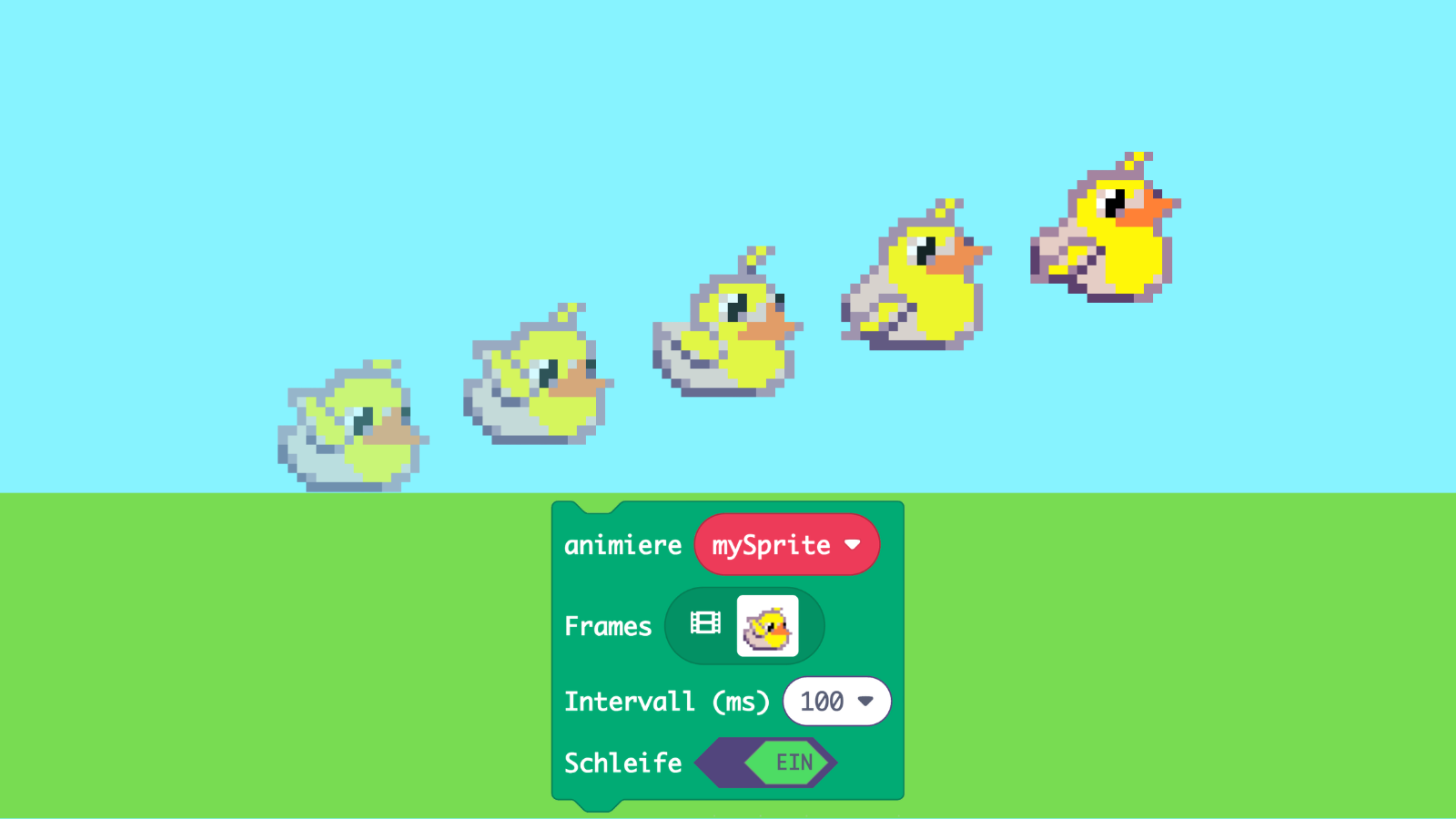Sprite animieren
