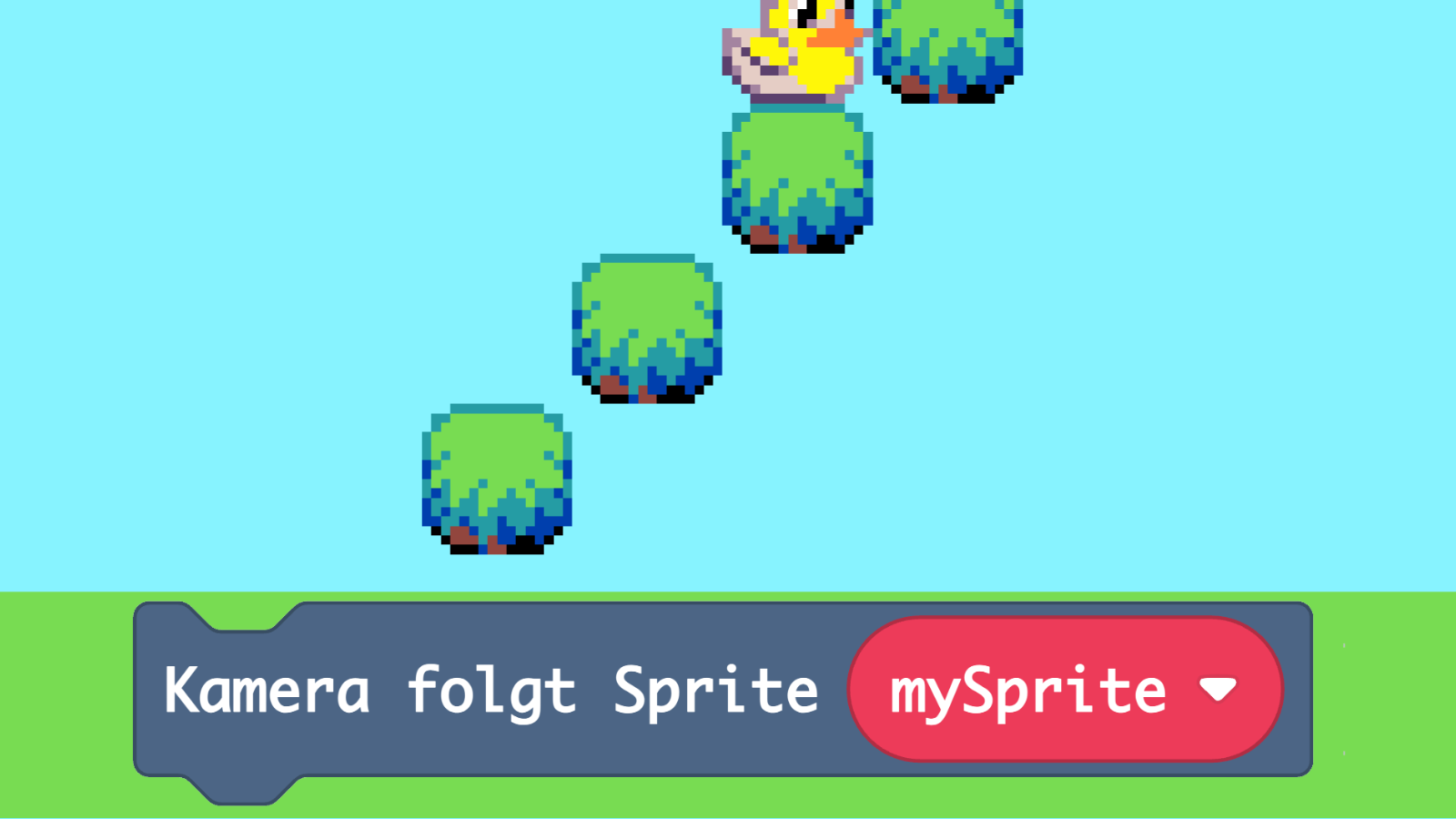 Kamera folgt Sprite