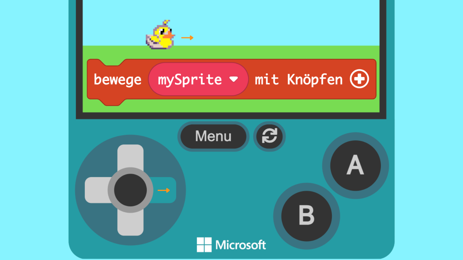 Spielfigur steuern